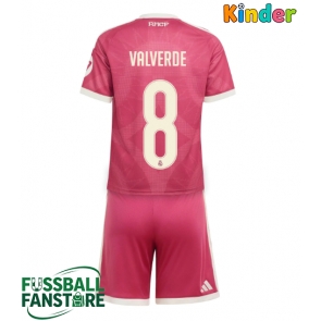 Real Madrid Federico Valverde #8 Replik 3rd trikot Kinder 2026-27 Kurzarm (+ Kurze Hosen)